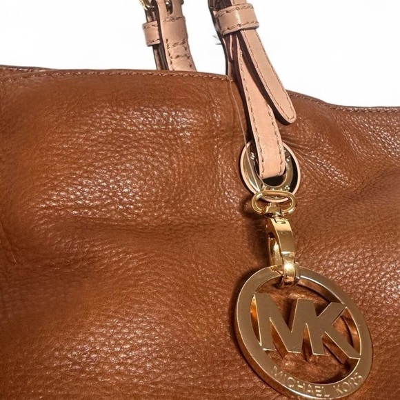 Michael Kors Brown Tote Soft Leather VINTAGE Hand Bag - Picture 3 of 8